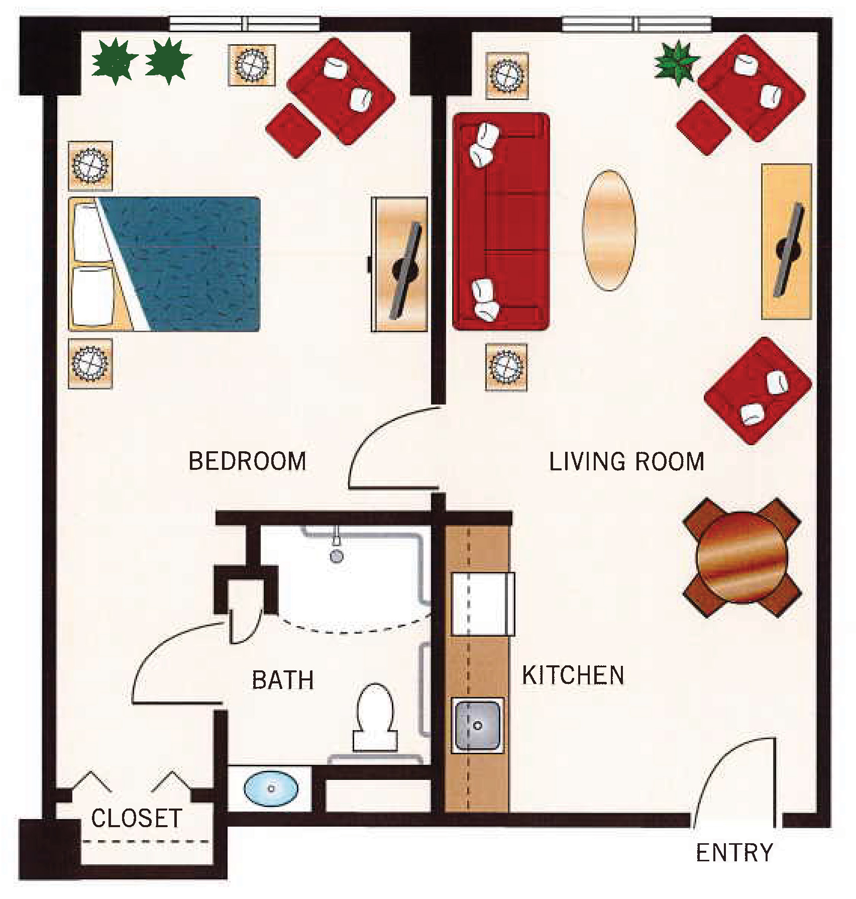 The Hemmingway floor plan